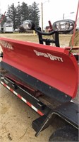 The Boss Super Duty snow plow   7’ 6”