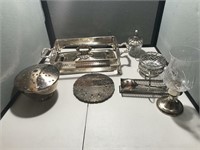 Large Selection of Silver Plate Items
