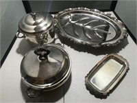 Selection of Silver Plate Items