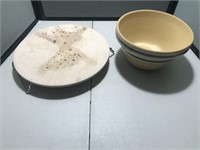 Pizza Stone Set & Mixing Bowl