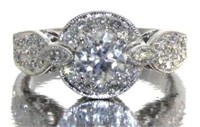 14kt Gold 1.38 ct Brilliant Diamond Ring