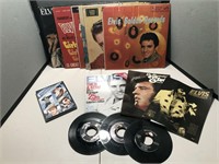 Collection of Elvis Records, Magazines, DVDs & Mor