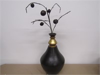 Ceramic Vase Vase is 21" T
