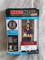 Magic mesh screen