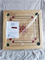 Carrom board 26" x 26" with coins