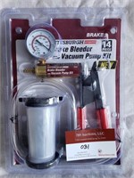 Pittsberg brake bleeder and vaccuum pump kit