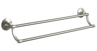 KOHLER K-11053-BN Archer Double Towel Bar, Vibrant