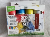 Testors 306006 spray chalk, 4 color kit