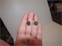 925 Silver Pierced Earrings