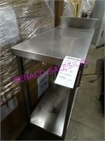 1X 15" X 30" S/S SPACER TABLE
