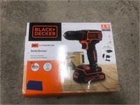 Black + Decker drill/driver