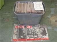 Lot of 1944 & 1955 Life Magazines. Approx. 75-100