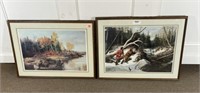 Two A.F. Tail Framed Prints