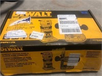 Dewalt Compact Router foxes & plunge base combo