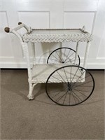 Deco Era Tea Cart w/ Removable Tray