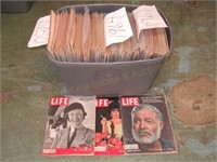 Lot of 1950, 1964 & 1961 Life Magazines. Approx.