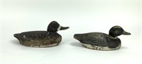 2 Canadian Working Duck Decoys