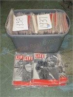 Lot of 1937 & 1938 Life Magazines. Approx. 75-100