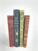 4 Vintage Hunting, Camping & Sporting Books