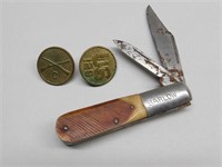 Barlow Sabre Pocket Knife and Infantry Pin
