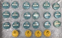 22 NYS Metal Hunting Buttons