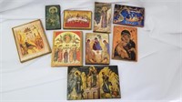Religious Plaques of Frescoes - Legacy Icons Lot