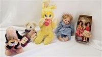 Vintage Animals & Doll Lot