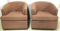 Pair American of Martinsville club chairs