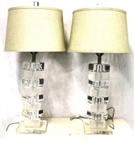 Acrylic table lamps