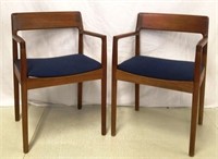 Johannes Norgaard Denmark arm chairs