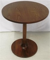 Knoll tulip style wood table
