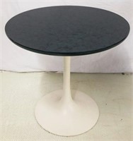 Tulip base marble top table