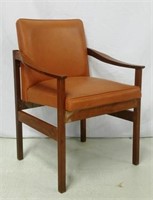 Danish bent arm chair
