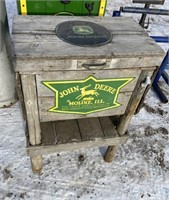 Ice Box Cooler Finished With JD Decals