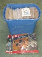 Lot of 1945 & 1957 Life Magazines. Approx. 75-100