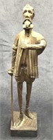 Carved Wooden Figurine by Ouro, Spain