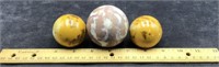 Three Stone Spheres