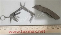 Keychain Utility Tool and Utility Knife