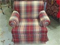 Upholstered Arm Chair. 30"T x 38"W