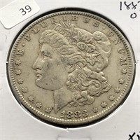 1883 O MORGAN DOLLAR XF