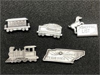 PEWTER MAGNETS