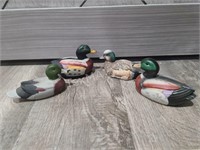 (4) Ceramic Ducks
