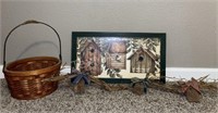 Bird House Frame, Basket and More