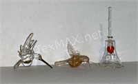 Glass Hummingbirds and Bell