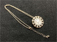 UNUSUAL MERC DIME (PENDENT OR PIN) W/ PEARLS