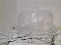 Glass Cake Stand with Lid