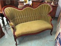 Victorian Sofa 37 1/4"T x 60 1/4"W