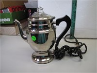 Vintage Royal Rochester Electric Coffee Pot 9&1/2"