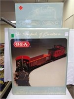 REA  Freight Set G Scale Complete Set w Tender car