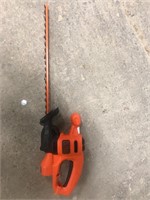 Black + Decker hedge trimmer